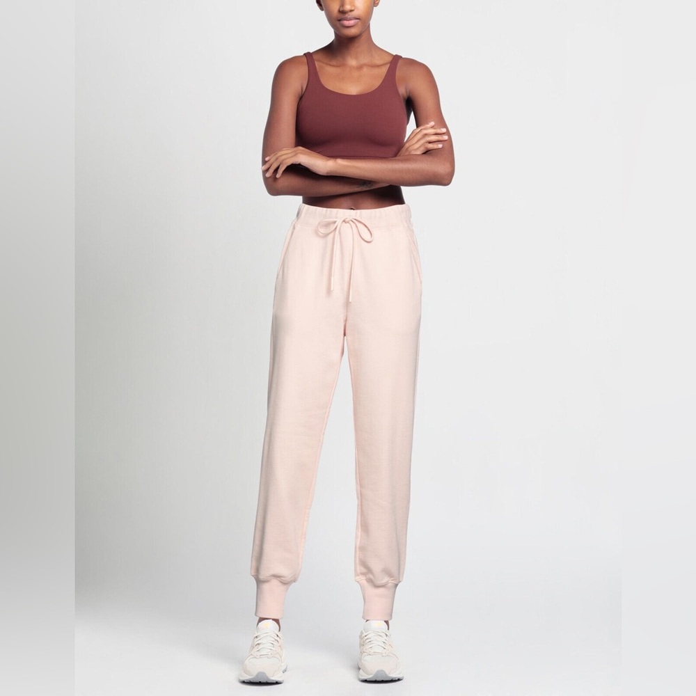 NWT Authentic Zimmermann Botanica Blush Track Pants with Logo-Medium